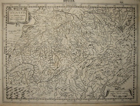 Mercator Gerard - Hondius Jodocus Helvetia... 1630 Amsterdam